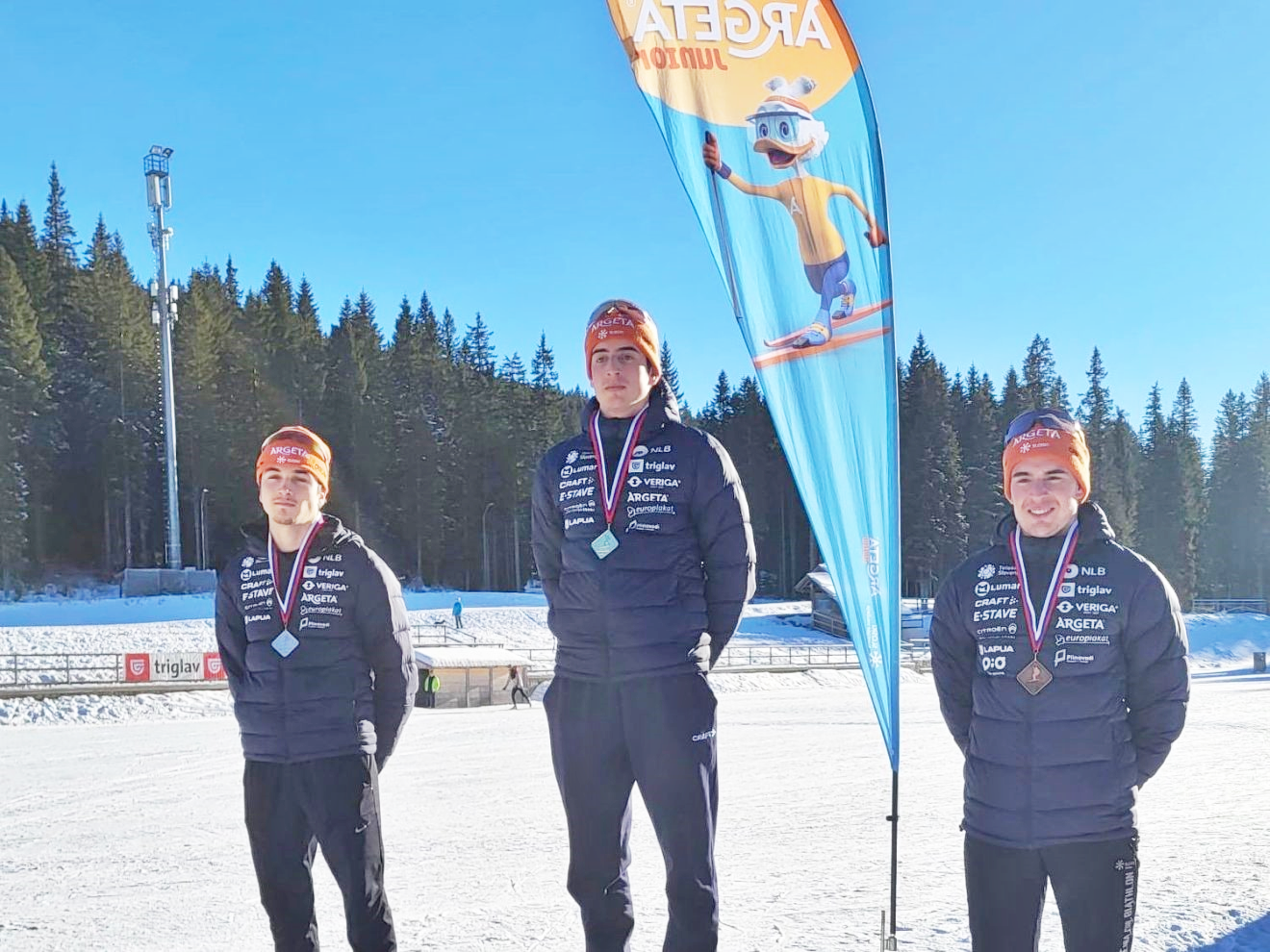 Najmlajši člani SK IHAN na tekmovanju na Pokljuki 8.12.2024